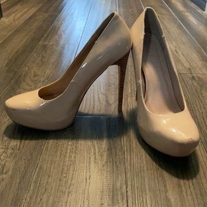Beige Pumps